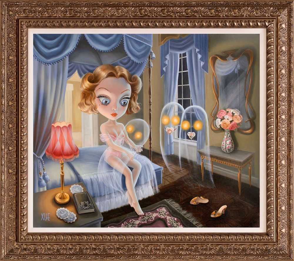 Xue Wang, ‘Feeding Time’, 2015, Print, Canvas on board, Castle Fine Art, Numbered, Framed