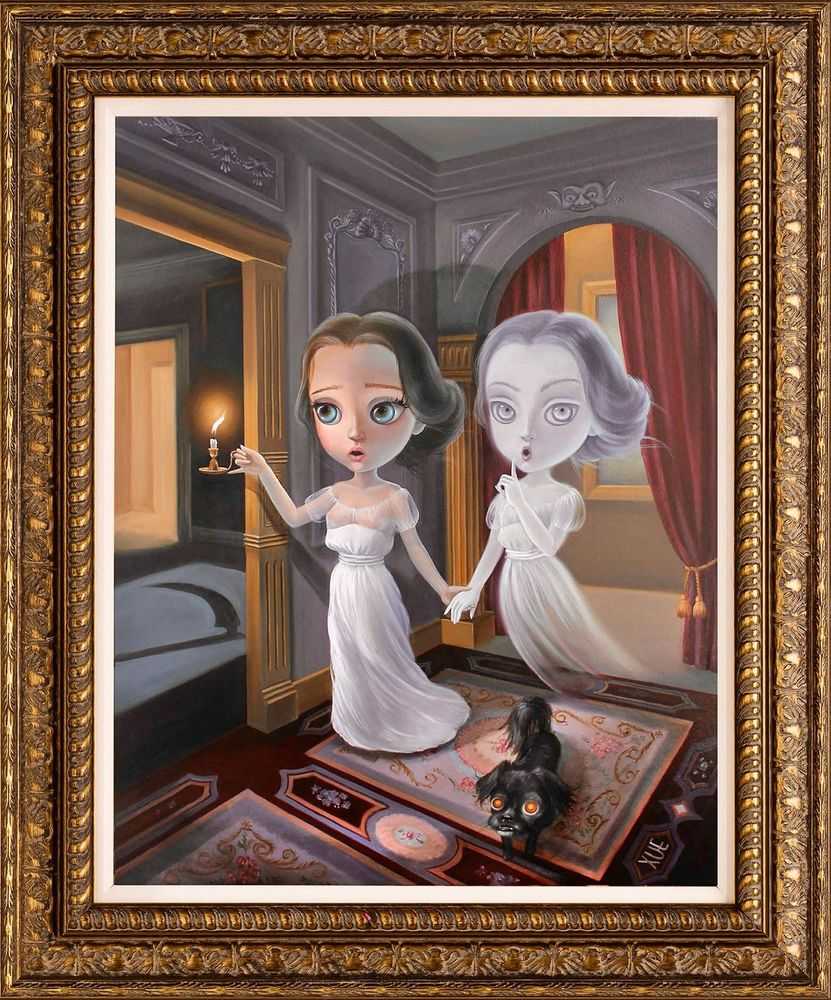 Xue Wang, ‘Hush!’, 2015, Print, Canvas on board, Castle Fine Art, Numbered, Framed