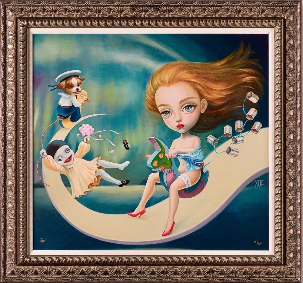 Xue Wang, ‘Northern Lights’, 2024, Print, Fine Art Print, Castle Fine Art, Numbered, Framed