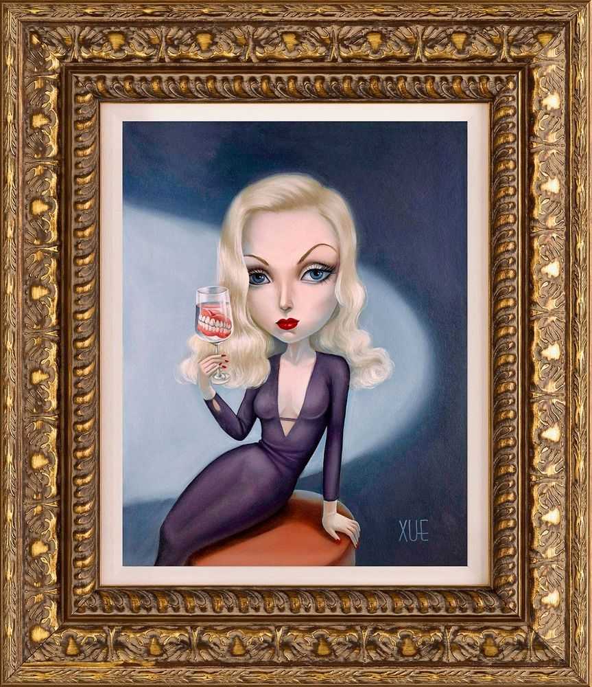 Xue Wang, ‘Straight No Gnashers (Mounted)’, 2014, Print, Giclee, Castle Fine Art, Numbered, Framed