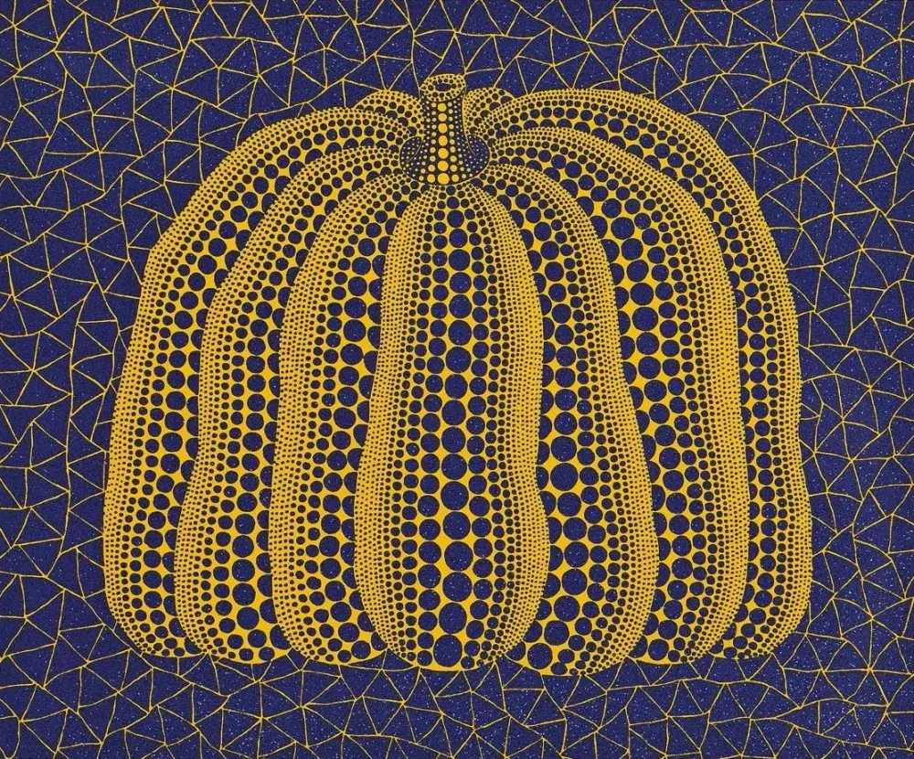 Yayoi Kusama, ‘A Pumpkin BY’, 2004, Print, Screenprint in colour on Arches wove, Okabe Hanga Shuppan, Numbered, Dated