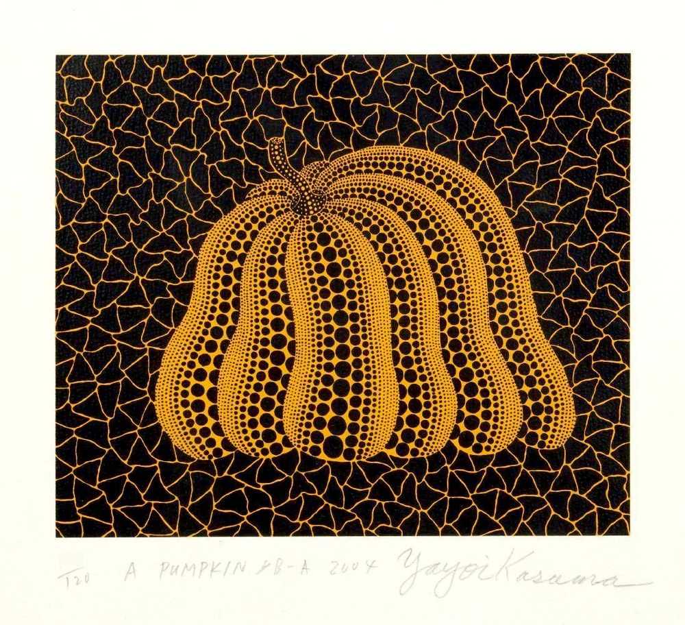 Yayoi Kusama, ‘A Pumpkin YB A’, 2004, Print, Screenprint in colour on Arches wove, Okabe Hanga Shuppan, Numbered, Dated