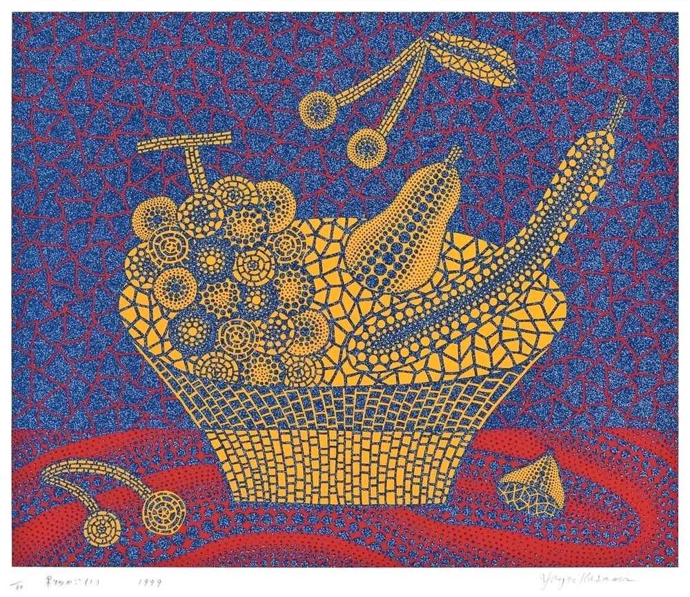 Yayoi Kusama, ‘Fruit Basket 1’, 1999, Print, Screenprint on paper, null, Numbered, Dated