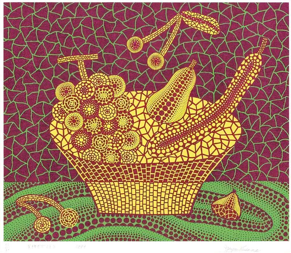 Yayoi Kusama, ‘Fruit Basket 3’, 1999, Print, Screenprint on paper, null, Numbered, Dated