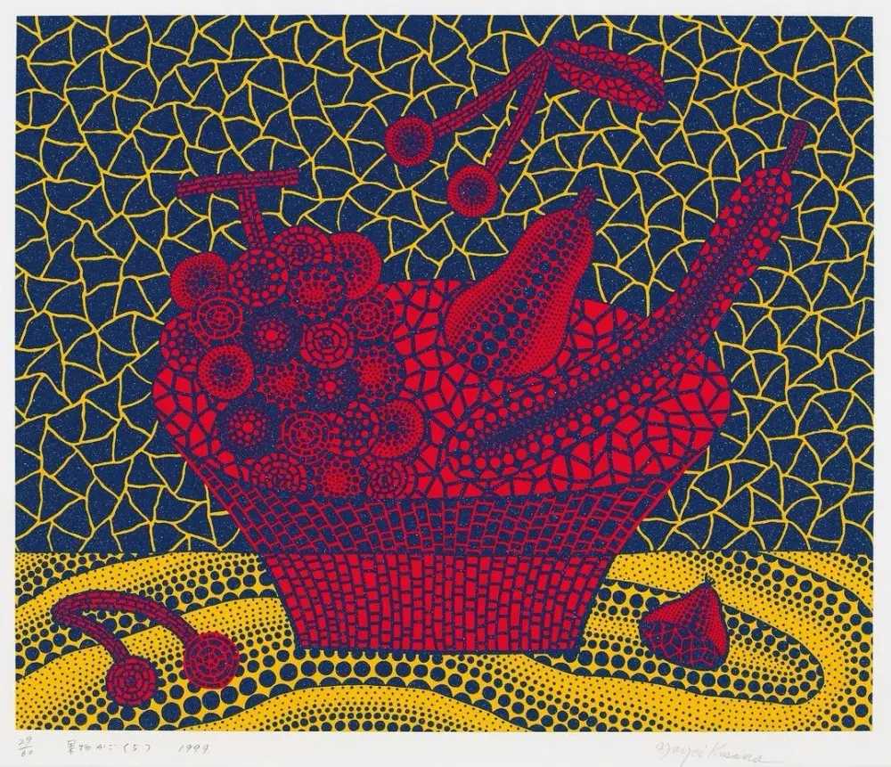 Yayoi Kusama, ‘Fruit Basket 5’, 1999, Print, Screenprint on paper, null, Numbered, Dated