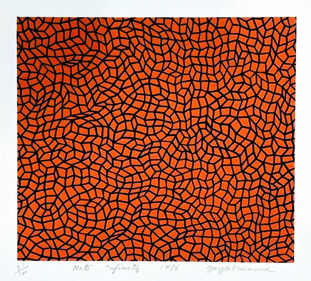 Yayoi Kusama, ‘Infinity Nets’, 1986, Print, Screenprint on paper, null, Numbered, Dated