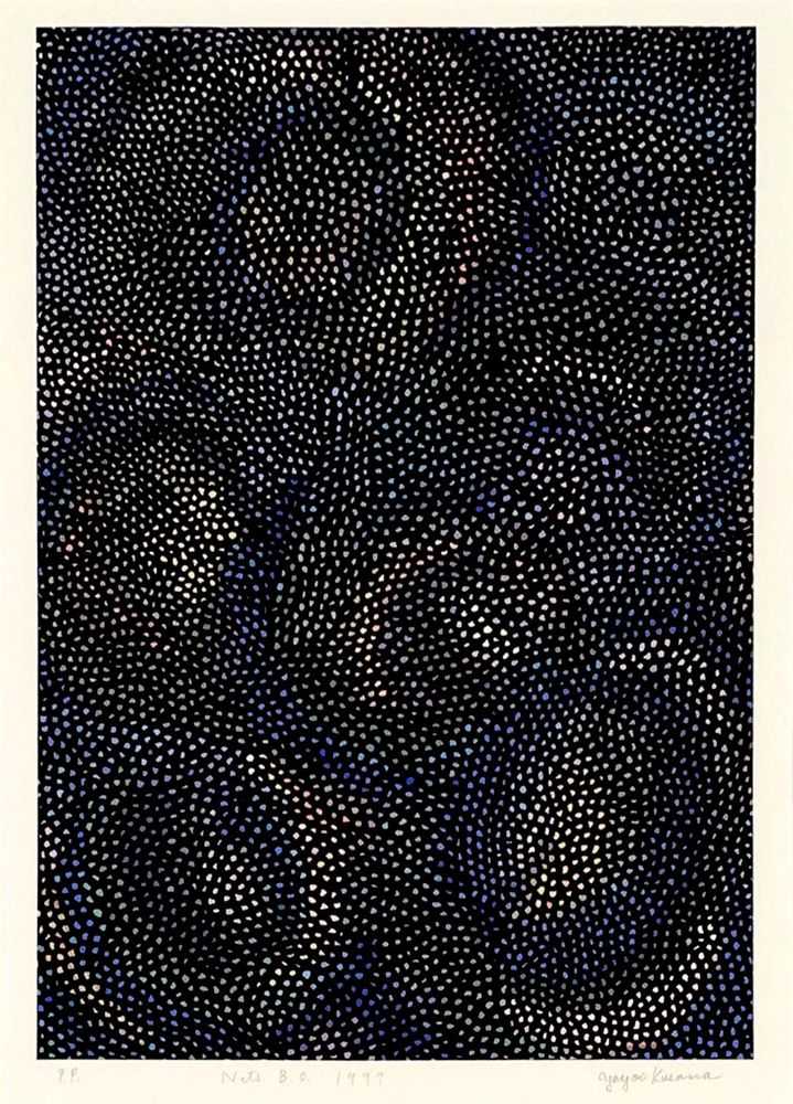 Yayoi Kusama, ‘Nets B.O.’, 1997, Print, Screenprint in colors, on Verin d'Arches paper, null, Numbered, Dated