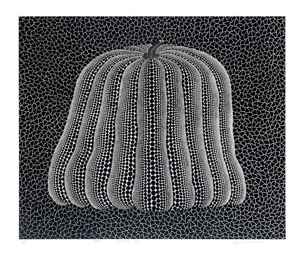 Yayoi Kusama, ‘Pumpkin (White Y)’, 1992, Print, Screenprint in colours on paper, null, Numbered, Dated