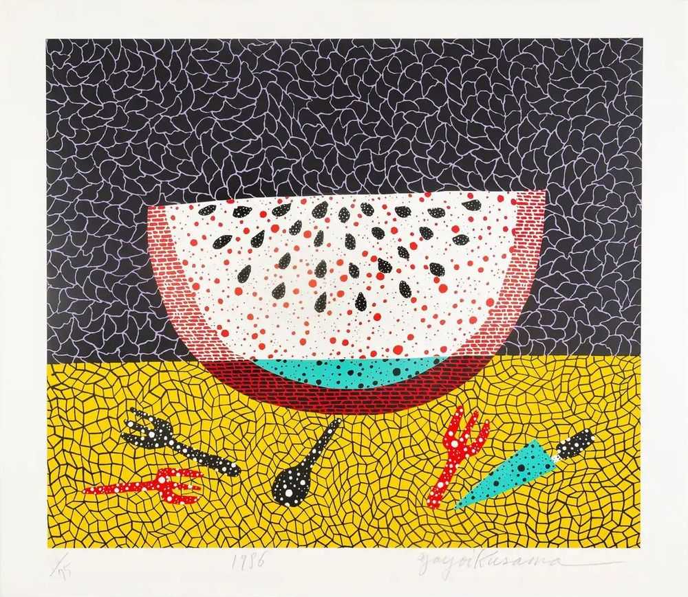 Yayoi Kusama, ‘Watermelon’, 1986, Print, Screenprint, null, Numbered, Dated