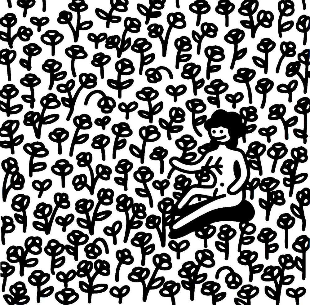 Yok, ‘Rotten Flowers’, 14-09-2021, Print, Single colour Screenprint on Mohawk Supreme paper, Moosey Art, Numbered