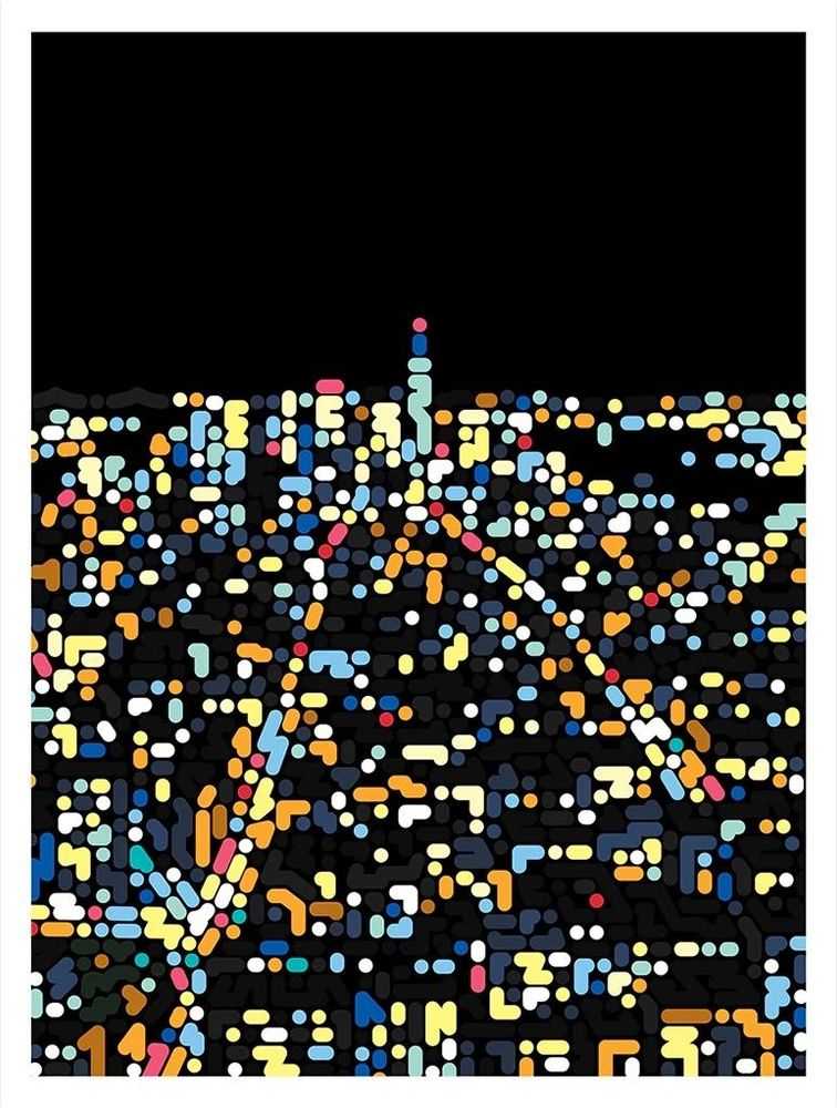Yoon Hyup (YNHP), ‘Still In The Game’, 09-06-2022, Print, 17 colour hand pulled screenprint on 370gsm Lambeth drawing cartridge, Stolen Space, Numbered