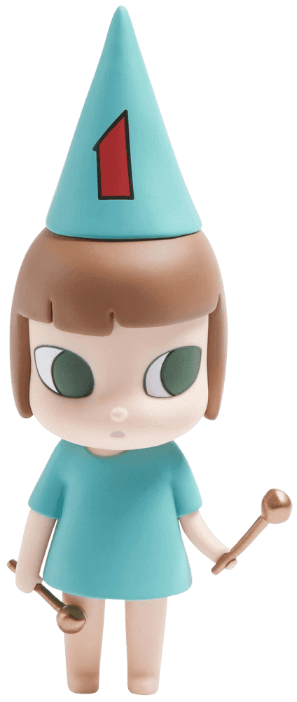 Yoshitomo Nara, ‘Drummer Girl #1 (Light Blue)’, 20-10-2020, Sculpture, Vinyl, How2Work, 