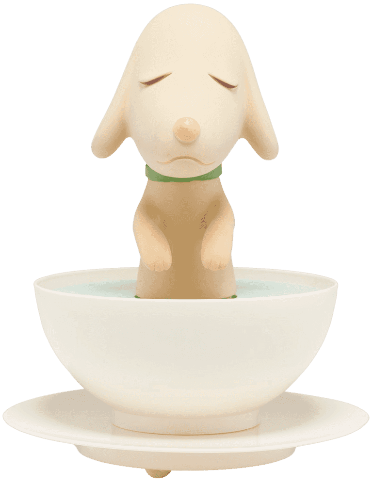 Yoshitomo Nara, ‘Pup Cup’, 2003, Sculpture, Injection molded plastic, Bozart, and Cerealart, 