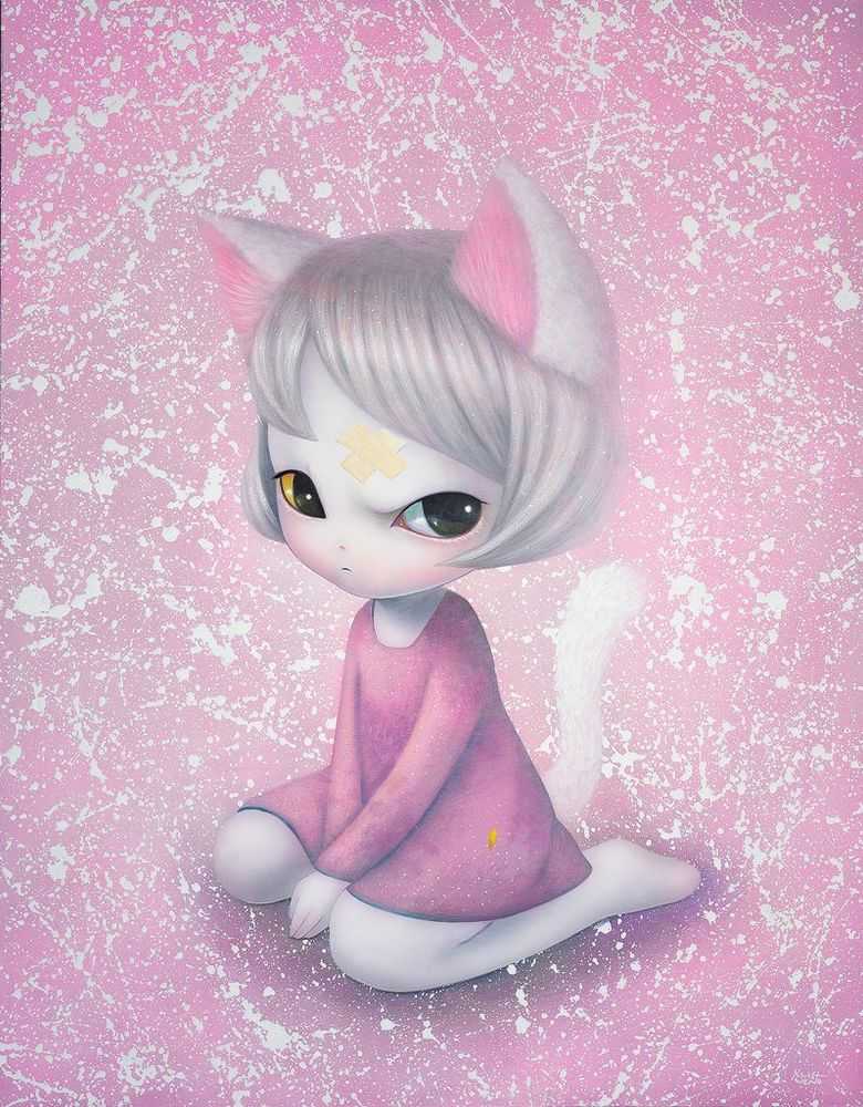 Yosuke Ueno, ‘Lily The Kit’, 30-07-2021, Print, Fine art print on Signa Smooth 300gsm paper, Thinkspace, Numbered