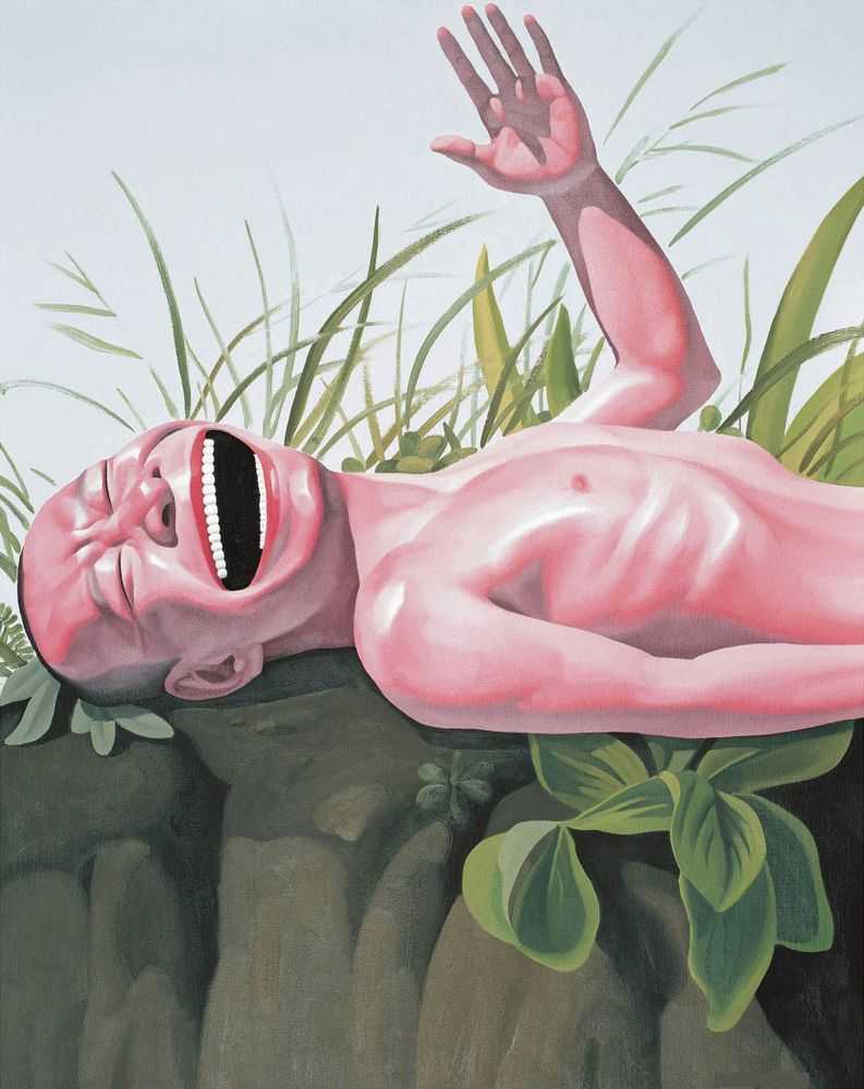 Yue Minjun, ‘Hero Here’, 2009, Print, Lithograph, Delight Editions, Numbered