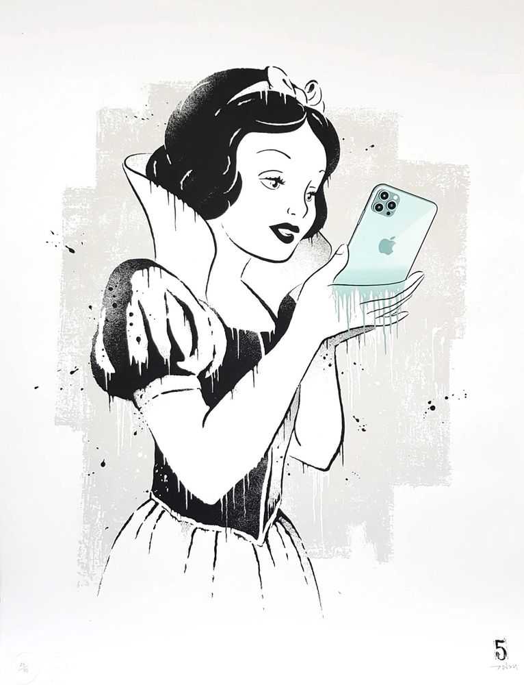 Zedsy, ‘Poison Apple 2.0 (Midnight Green)’, 2020, Print, 5 colour screenprint on paper, No, Numbered