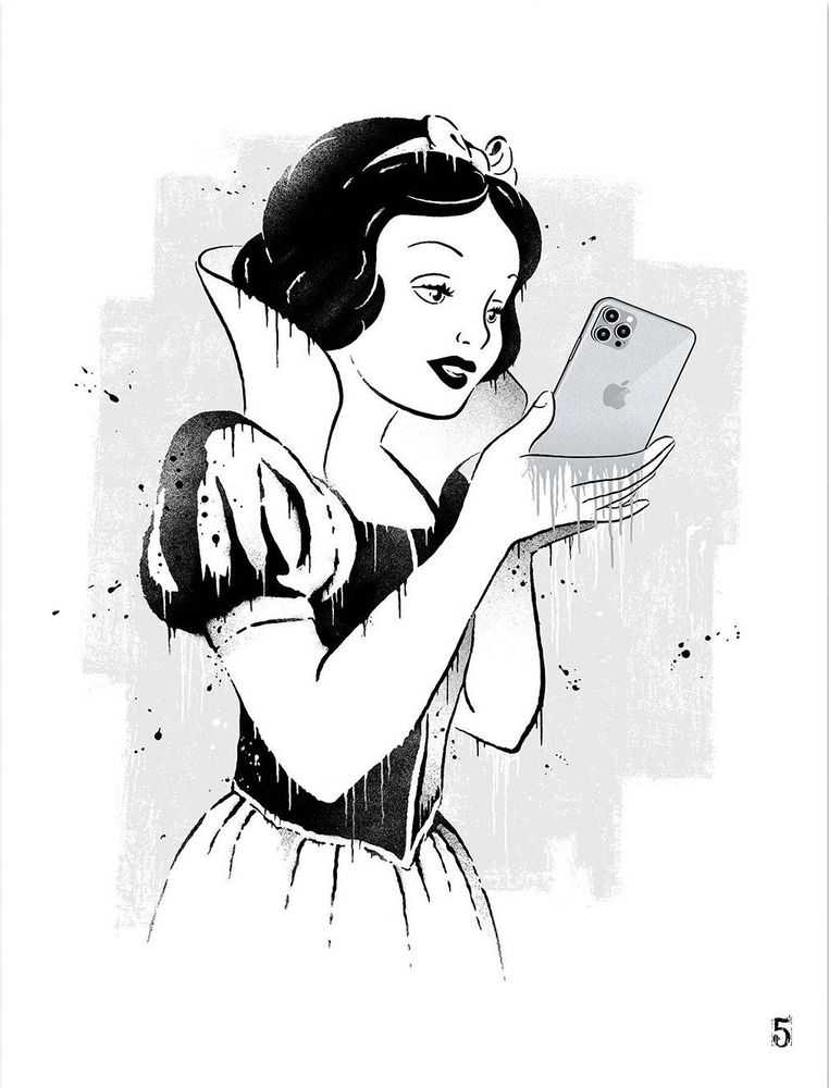 Zedsy, ‘Poison Apple 2.0 (Silver)’, 2020, Print, 5 colour screenprint on paper, No, Numbered