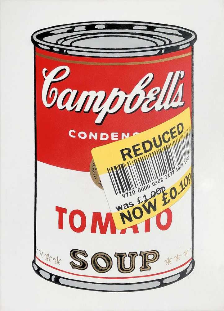 Zedsy, ‘Reduced Soup Can’, 2016, Print, Screenprint, No, Numbered