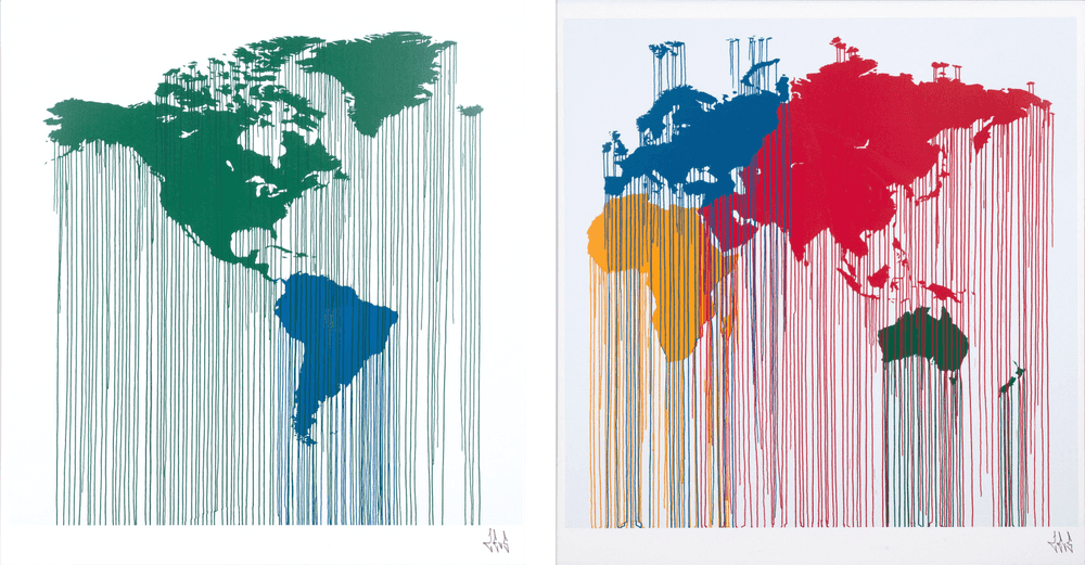 Zevs, ‘Global Liquidation’, 14-09-2017, Print, Lithograph, Taglialatella Galleries, Numbered