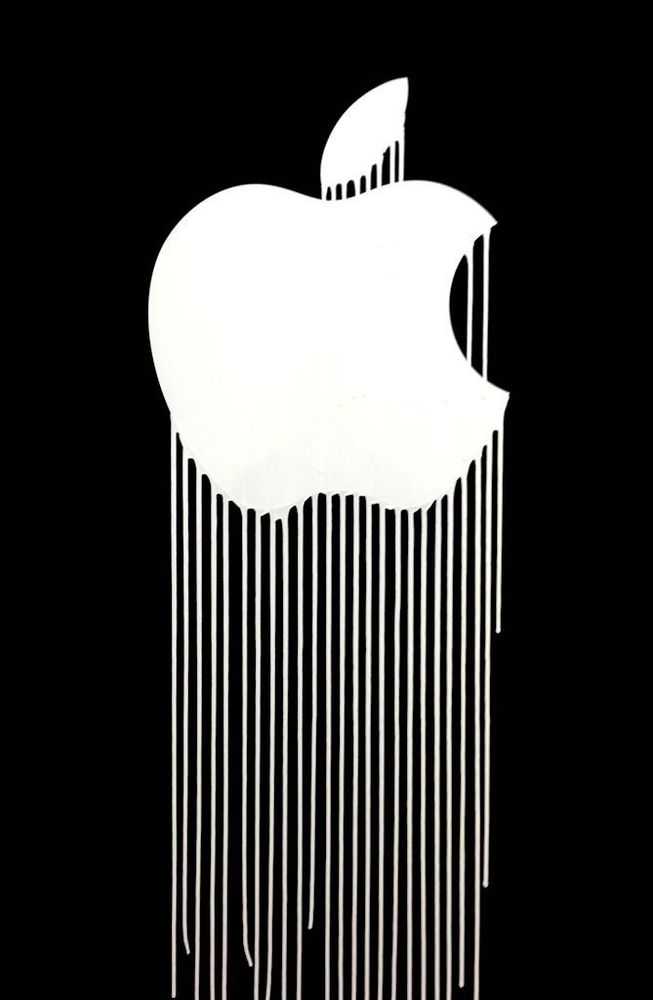 Zevs, ‘Liquidated Apple’, 10-03-2013, Print, Lithograph, Lezarts Urbains Editions, Numbered
