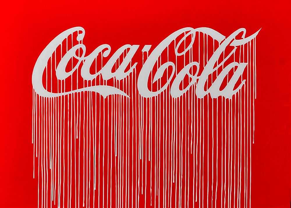 Zevs, ‘Liquidated Coca-Cola (Luminescent Print Edition)’, 05-12-2012, Print, One-colour screen print on Arches 88 300gsm paper, Lazarides Editions, Numbered