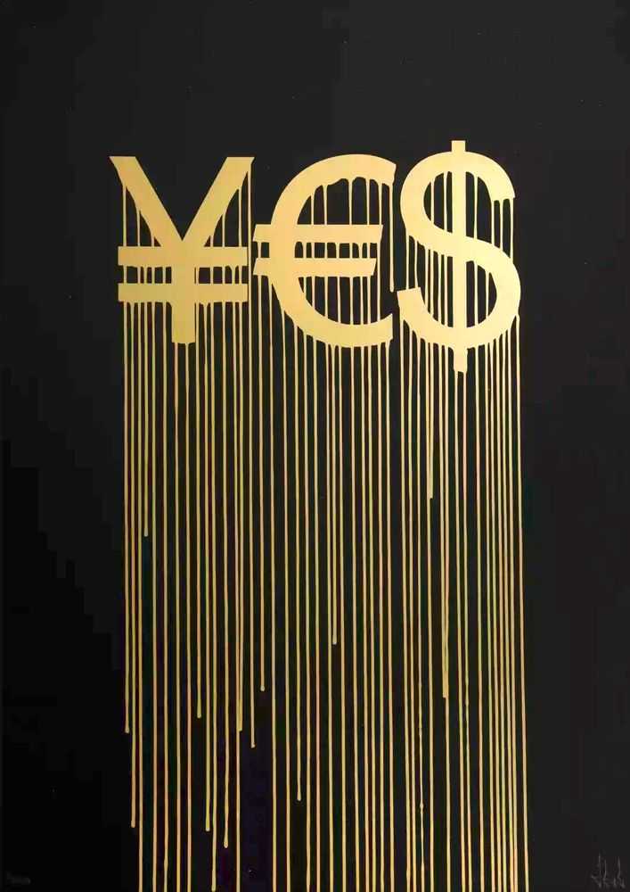 Zevs, ‘Liquidated YES’, 20-11-2012, Print, Screenprint, Toykio, Numbered