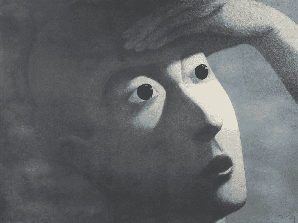 Zhang Xiaogang, ‘Boy’, 2005, Print, Screenprint on paper, null, Numbered