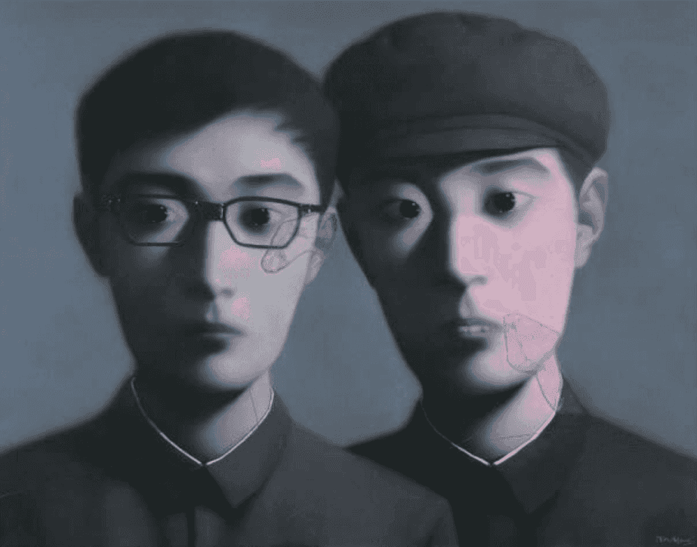 Zhang Xiaogang, ‘Description’, 2009, Print, Lithograph, null, Numbered