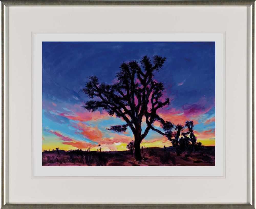 Bob Dylan, ‘Joshua Tree, Sunrise (2019) (Framed)’, 2019, Print, Fine art print, Halcyon Gallery, Numbered, Framed