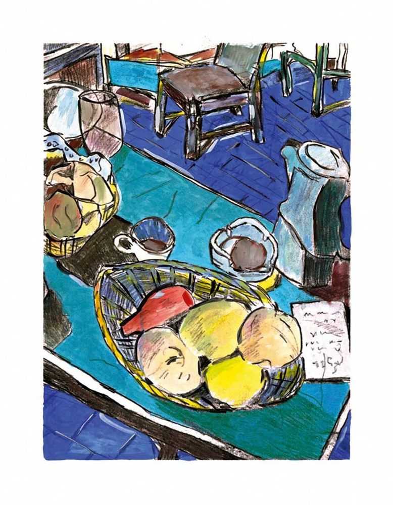 Bob Dylan, ‘Still Life with Peaches (2008)’, 2008, Print, Fine art print, Halcyon Gallery, Numbered