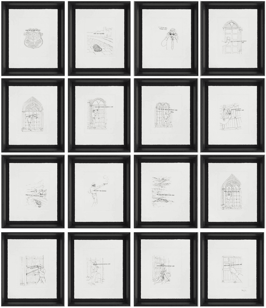 Bob Dylan, ‘Knockin' On Heaven's Door Portfolio’, 2018, Print, Somerset Paper, Halcyon, 