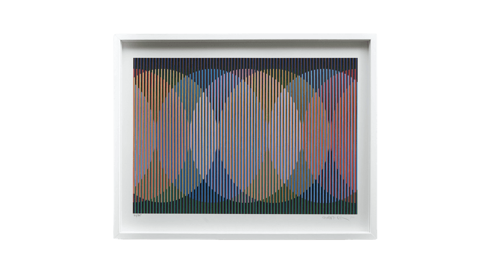 Carlos Cruz-Diez, ‘Grafica colour Adtivo Gerardo’, 2011, Print, Print on paper, null, Numbered