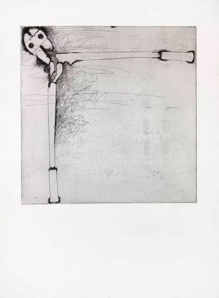 Jim Dine, ‘Bolt Cutters’, 1972, Print, Etching from one copper plate on Hodgkinson mould-made paper, Petersburg Press, Numbered