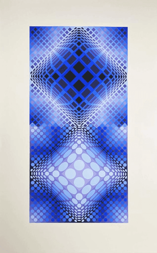 Victor Vasarely, ‘Album Meta - Seven Plates 2’, 1976, Print, Screenprint in colours, on wove paper, null, 