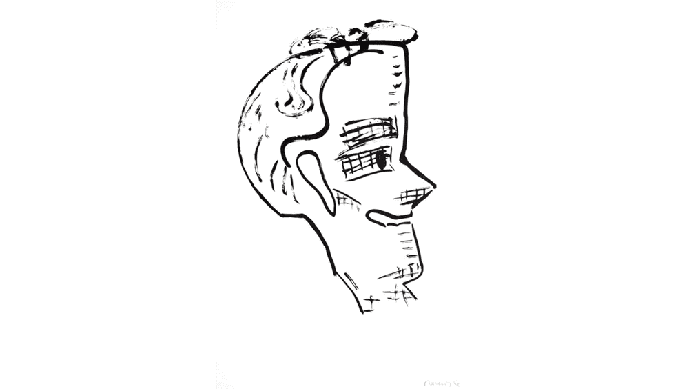 Rose Wylie, ‘Portrait 18’, 2017, Print, Lithograph, null, 