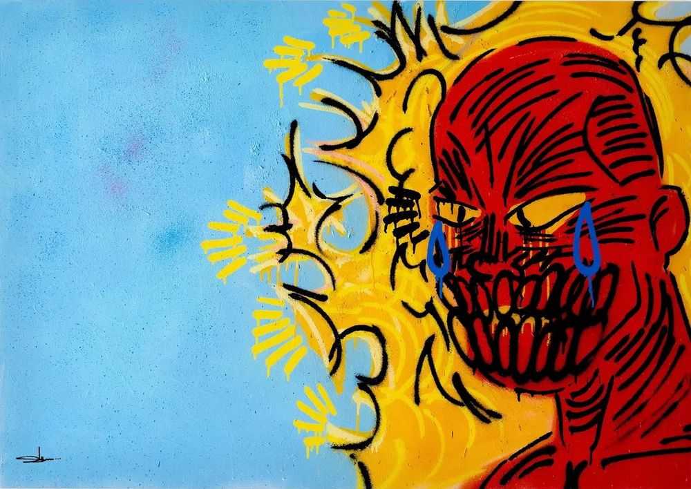 Slawn, ‘Johnny Storm (Small)’, 2025, Print, Giclee on Fine Art Hahnemuhle Paper, null, Numbered