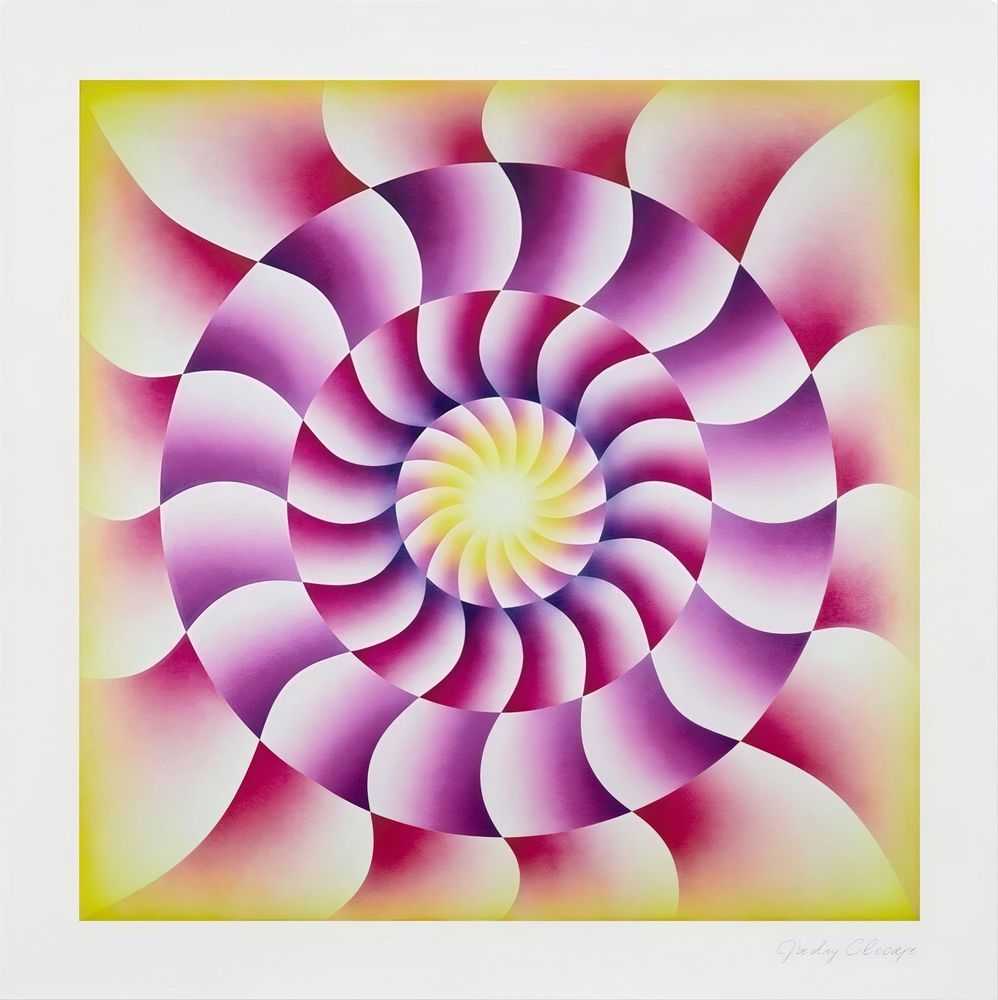 Judy Chicago, ‘Let it all Hang Out ’, 2025, Print, UV pigment print with matte varnish seal & silkscreen shimmer layer on 410gsm Somerset Tub Sized Radiant White paper, Avant Arte, Numbered