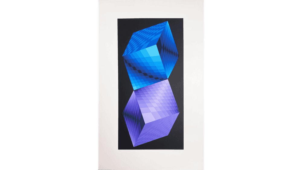 Victor Vasarely, ‘Album Meta - Seven Plates 7’, 1976, Print, Screenprint in colours, on wove paper, null, 