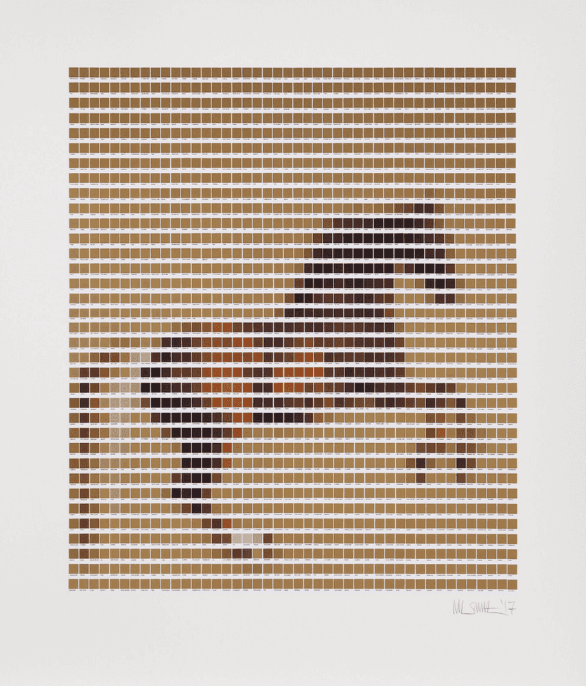 Nick Smith, ‘Whistle Jacket’, 2017, Print, Giclee 1,540 colour chip collage on Somerset Satin 300gsm, null, Numbered