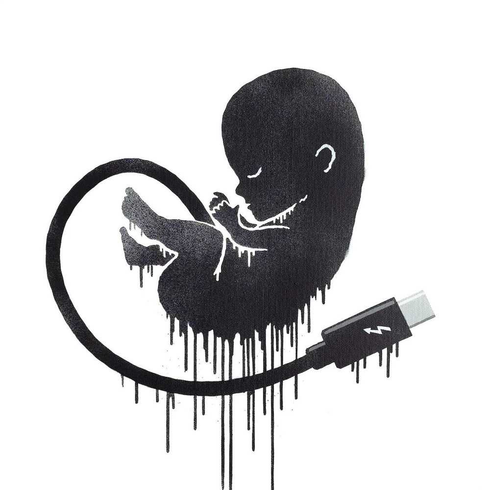 Zedsy, ‘Life Support V2’, 2021, Print, Spray Paint on Canvas, null, 