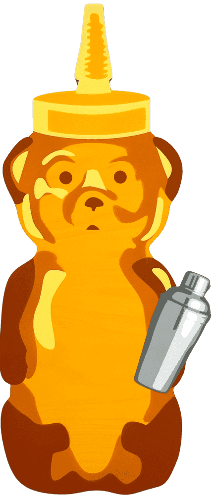 fnnch, ‘Bartender Bear’, 2021, Sculpture, Spray paint on cut maple plywood, null, Numbered