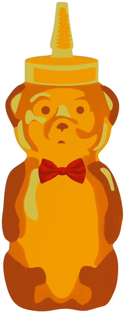 fnnch, ‘Bowtie Bear’, 2022, Sculpture, Spray paint on cut maple plywood, null, Numbered