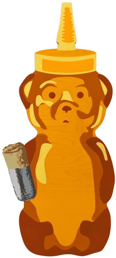 fnnch, ‘Burrito Bear’, 2019, Sculpture, Spray paint on cut maple plywood, null, Numbered