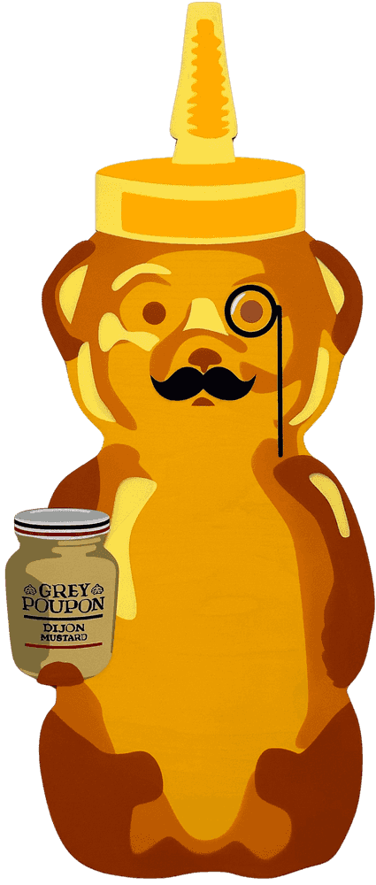 fnnch, ‘Fancy Mustard Bear’, 2022, Sculpture, Spray paint on cut maple plywood, null, Numbered