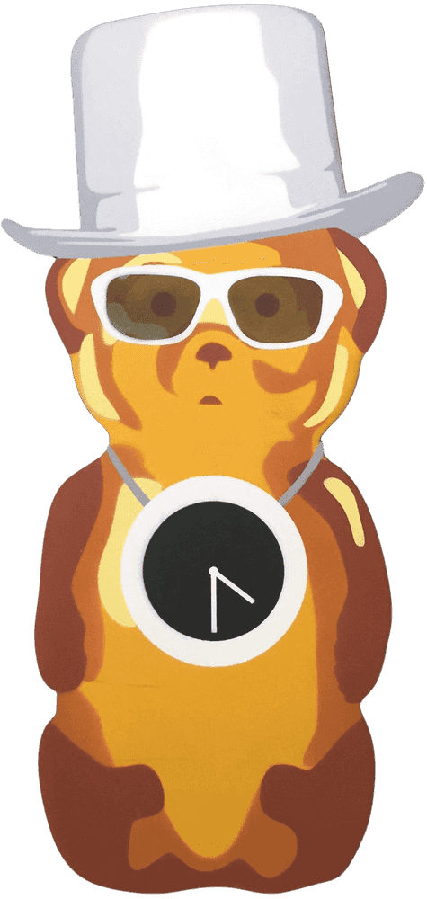 fnnch, ‘Flava Bear’, 2019, Sculpture, Spray paint on cut maple plywood, null, Numbered