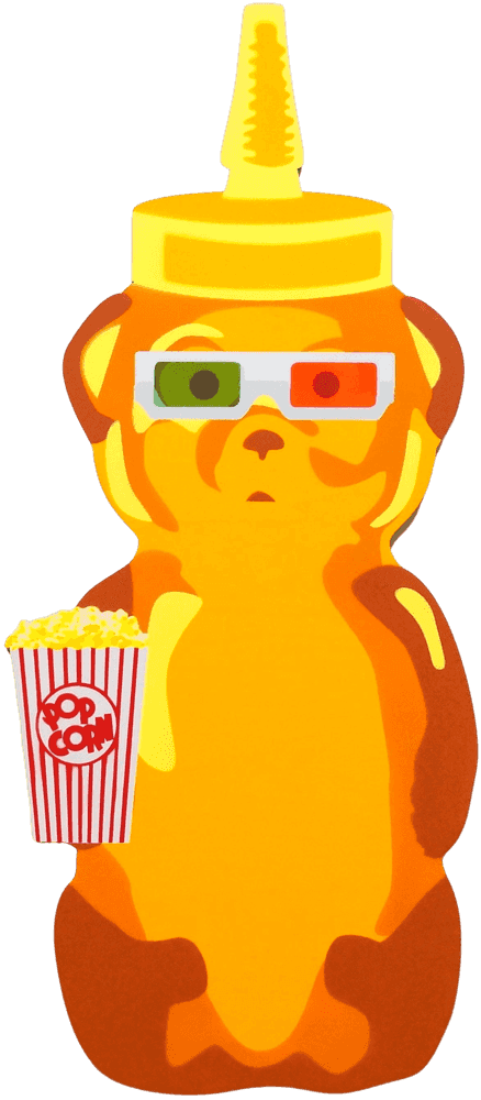 fnnch, ‘Movie Bear’, 2019, Sculpture, Spray paint on cut maple plywood, null, Numbered