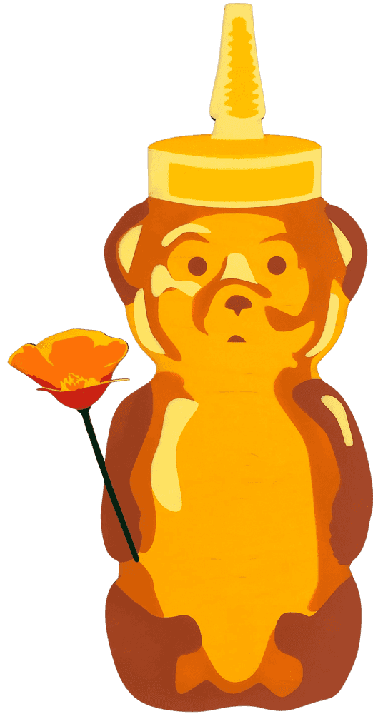 fnnch, ‘Poppy Bear’, 2019, Sculpture, Spray paint on cut maple plywood, null, Numbered