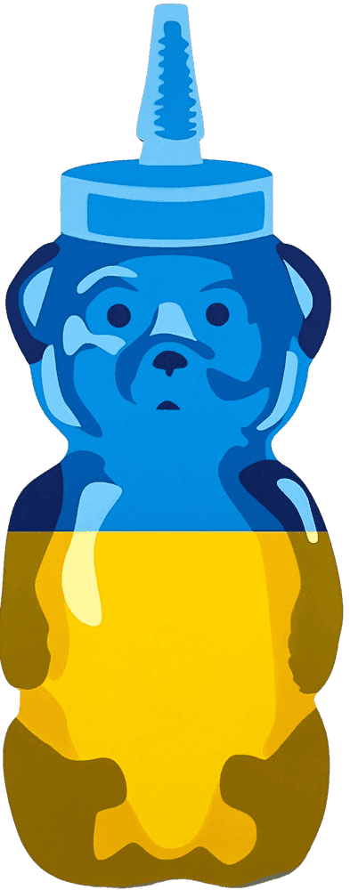 fnnch, ‘Ukraine Bear’, 2022, Sculpture, Spray paint on cut maple plywood, null, Numbered