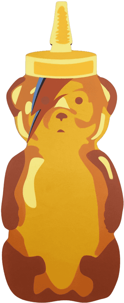 fnnch, ‘Ziggy Bear’, 2017, Sculpture, Spray paint on cut maple plywood, null, Numbered