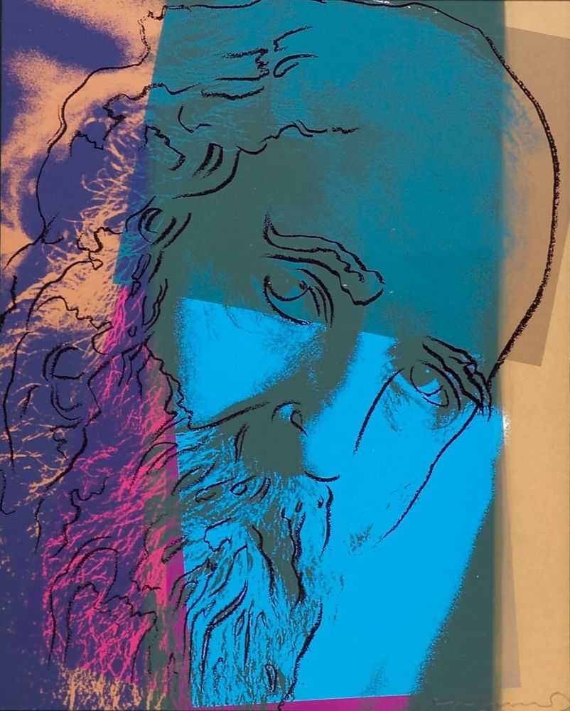 Andy Warhol, ‘Michael Buber’, 1980, Print, Colour screenprint on Lenox Museum board, null, Numbered